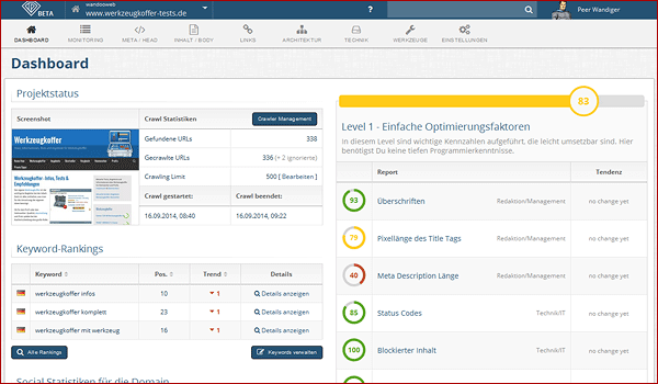 onpage seo rankings