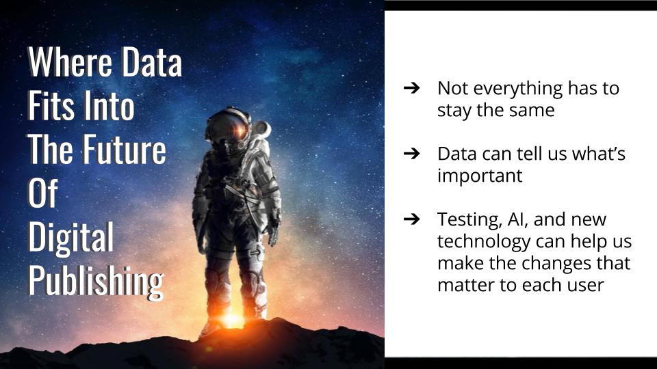 data driven publisher