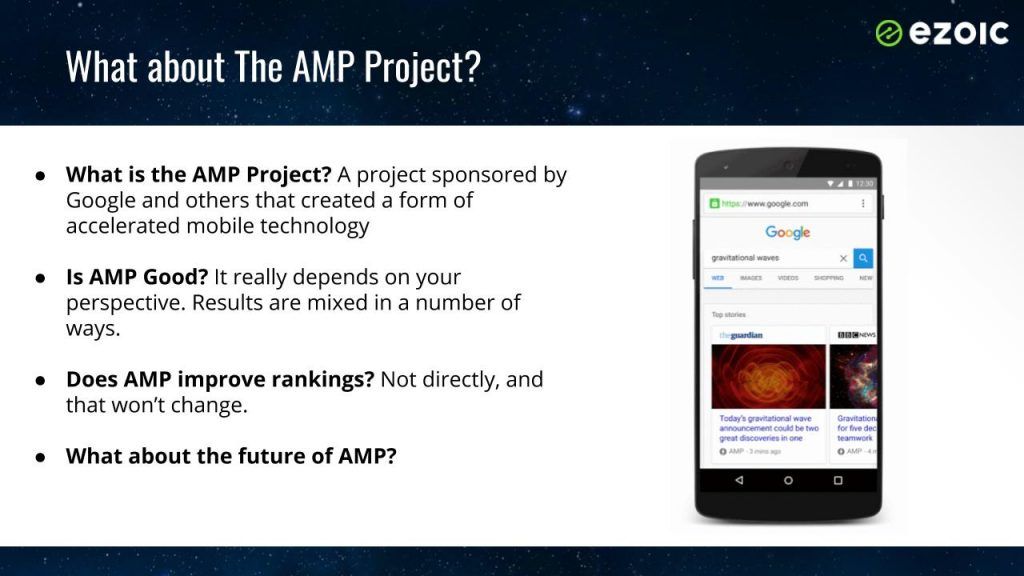 google amp results