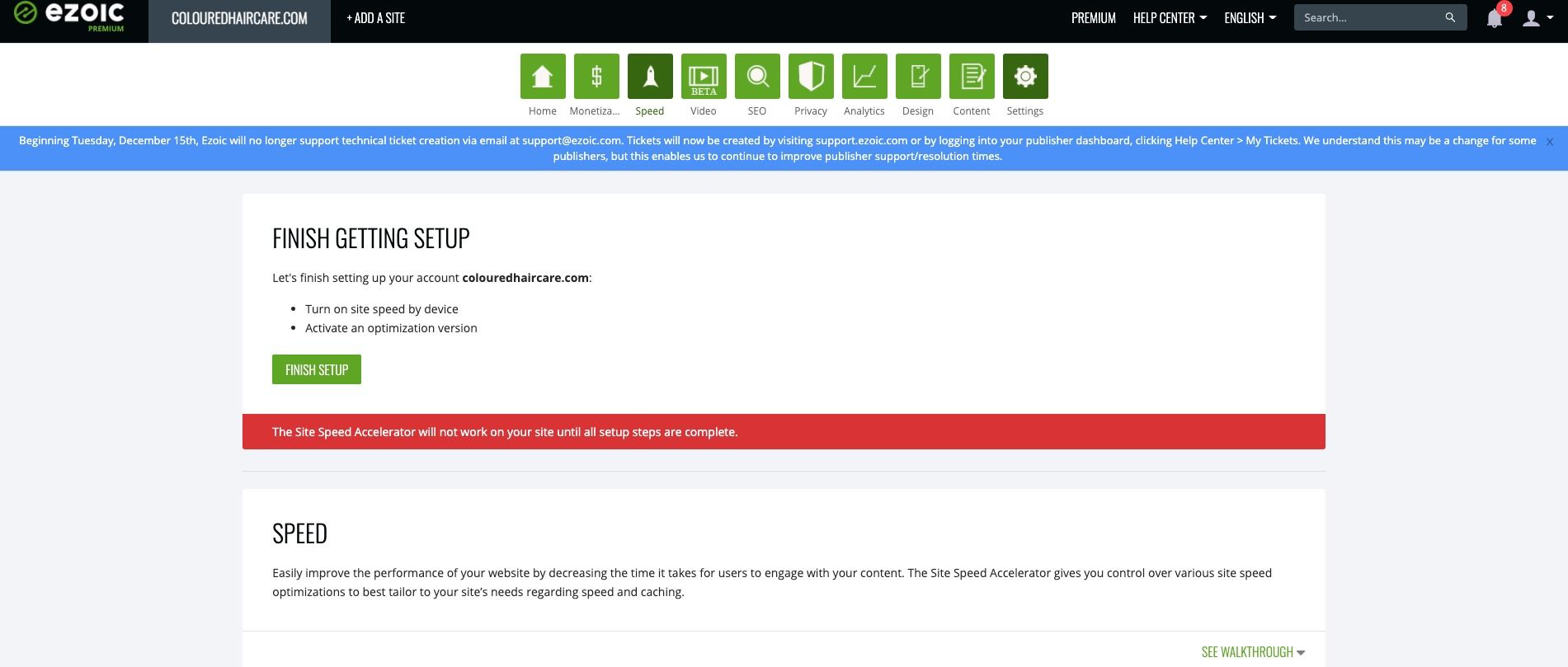 faster wordpress site