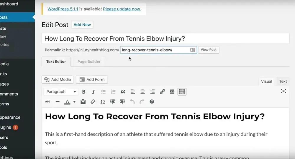 change permalinks in wordpress seo