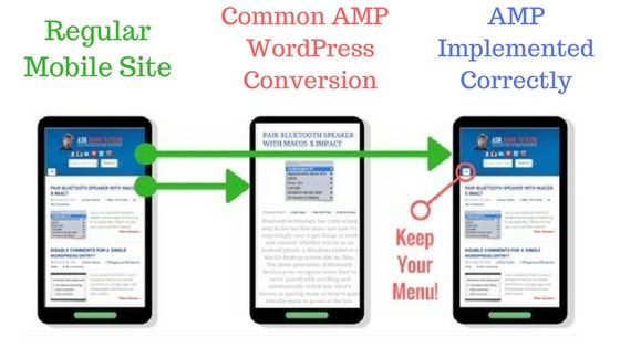 mobile pages amp google