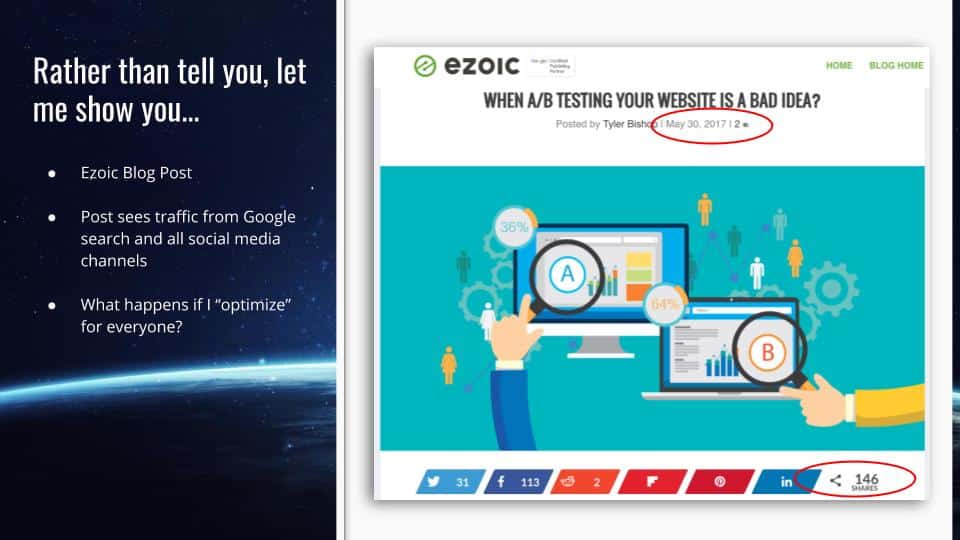 small changes to website content seo