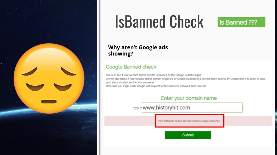 banned in adsense