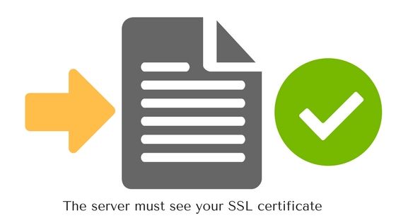 using ssl certificate on your website