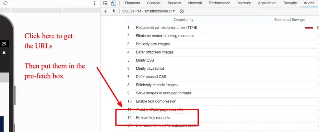 find dns pre-fetch requests