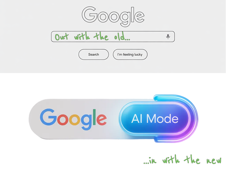 Search behavior changing