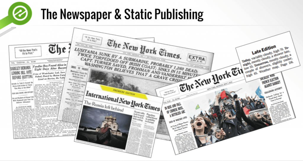 newspaper publishing