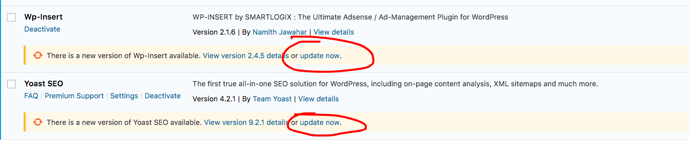 wordpress speed updates