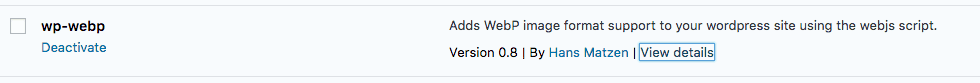 webp plugin