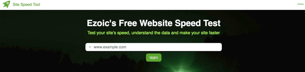 measure site speed and css